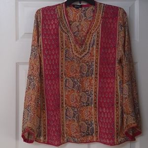 Tolani 100%silk Tunic